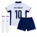 Kit local infantil de Inglaterra 2024/25 de Jude Bellingham - Blanco