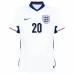 Phil Foden's England 2024/25 Home Jersey - White