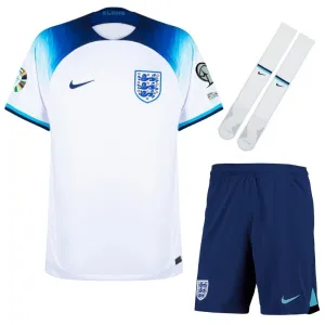 Camiseta del kit local infantil de Inglaterra para la Eurocopa 2024 - Blanca
