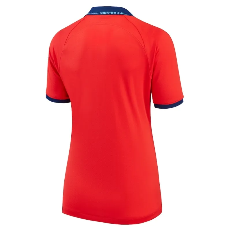 Maillot d'extérieur féminin de l'Angleterre pour la Coupe du monde 2022 - Rouge
