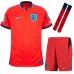 Kit infantil de la camiseta de visita de Inglaterra para la Eurocopa 2024 - Rojo