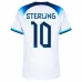Maillot domicile de l'Angleterre pour la Coupe du monde 2022 de Sterling - Blanc