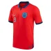 La maglia di trasferta dell'Inghilterra per la Coppa del mondo 2022 di Kane - Rossa