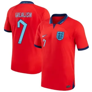 Maillot extérieur Angleterre Coupe du Monde 2022 Jack Grealish