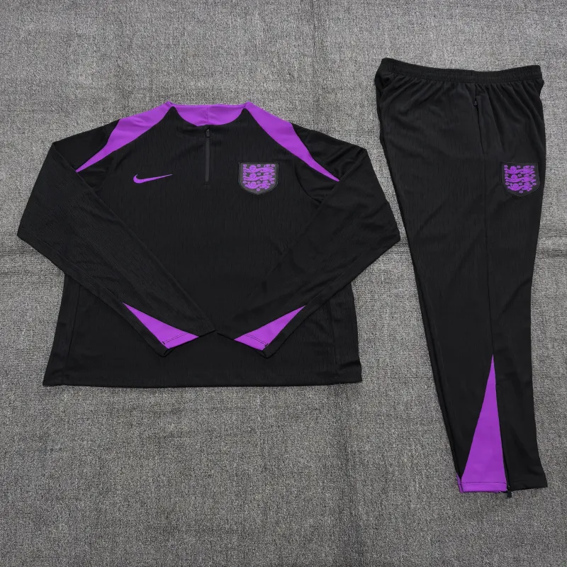 England 2025/26 Set Sportivo Bambino Nero