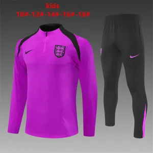 England 2025/26 Kinder Sportanzug Lila