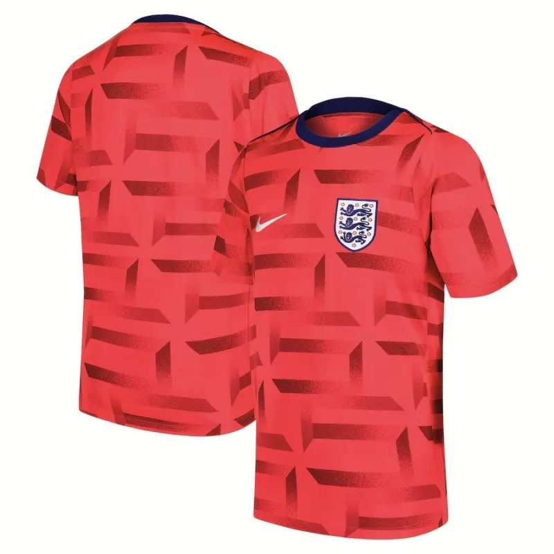 Angleterre Maillot Avant Match 2025/26 - Rouge