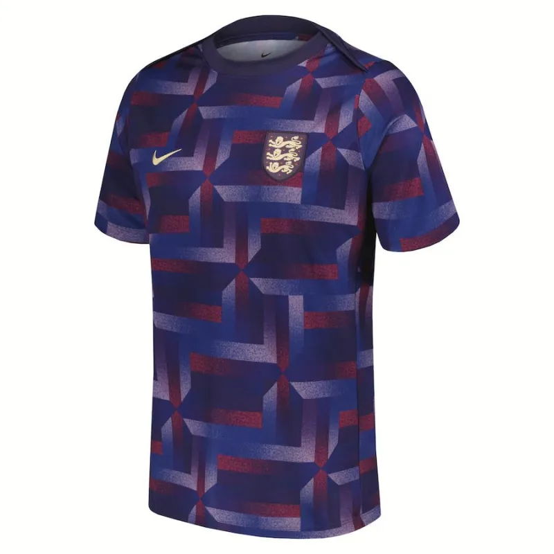 England 2025/26 Aufwärmtrikot - Blau