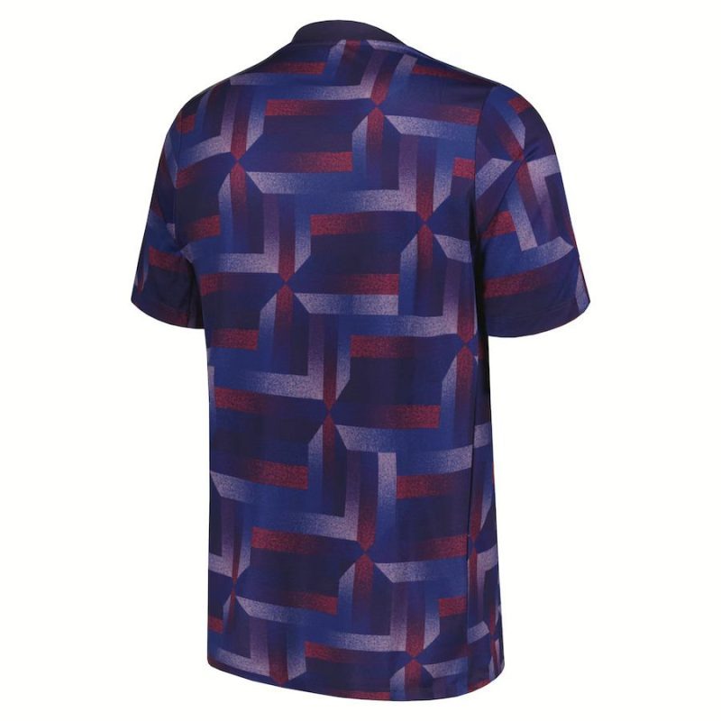 England 2025/26 Aufwärmtrikot - Blau