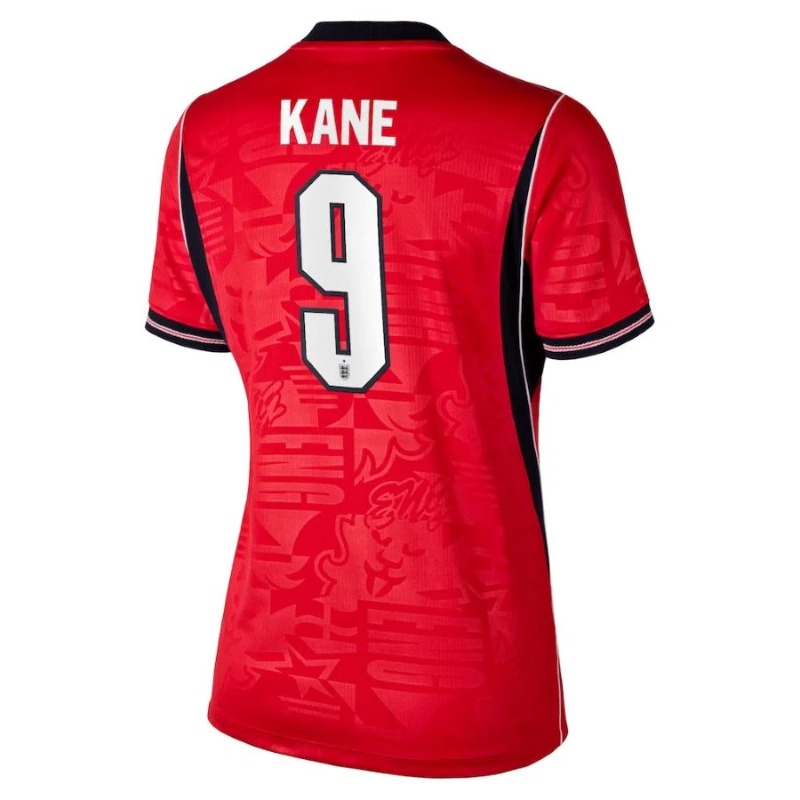 Inghilterra HARRY KANE 2026/27 maglia trasferta donna rossa