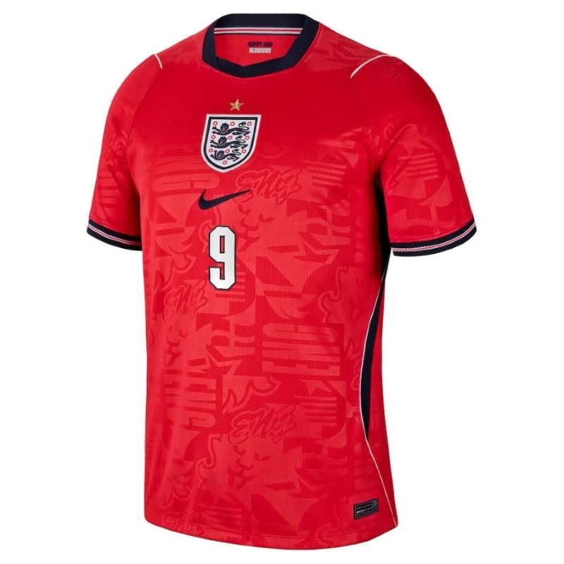 Inghilterra HARRY KANE 2026/27 Maglia Trasferta Bambino Rosso
