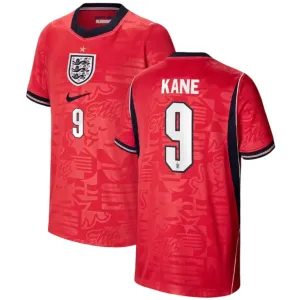 Inglaterra HARRY KANE 2026/27 camiseta visita niño roja