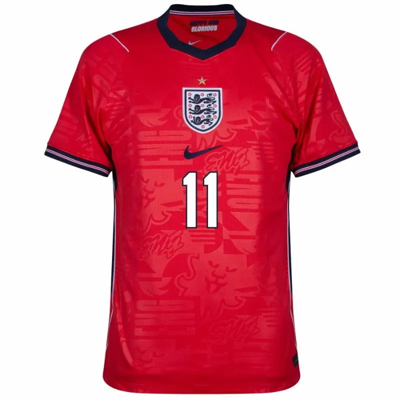 Inghilterra RASHFORD 2026/27 Maglia Trasferta Rosso