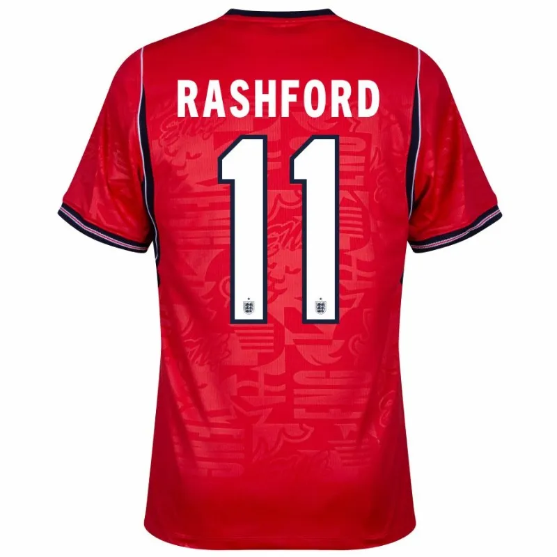 Inghilterra RASHFORD 2026/27 Maglia Trasferta Rosso