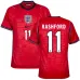 Inghilterra RASHFORD 2026/27 Maglia Trasferta Rosso