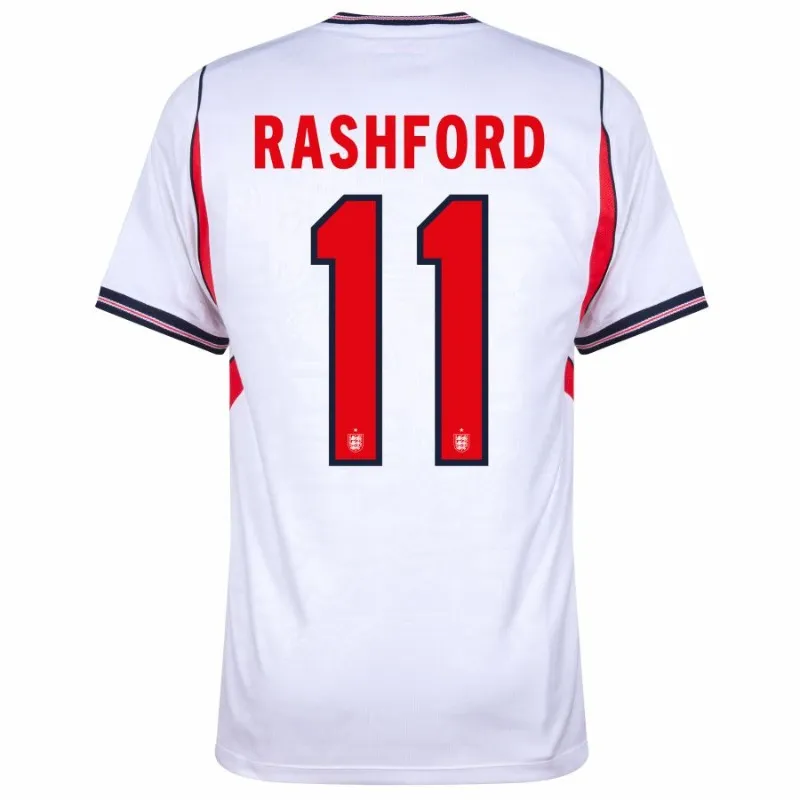 Kit Domicile Enfant Angleterre RASHFORD 2026/27 Blanc