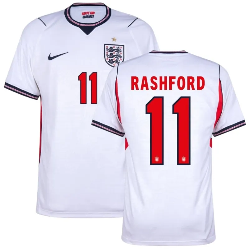England RASHFORD 2026/27 Heimtrikot Weiß