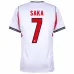 Inglaterra SAKA 2026/27 Camiseta Local Blanco