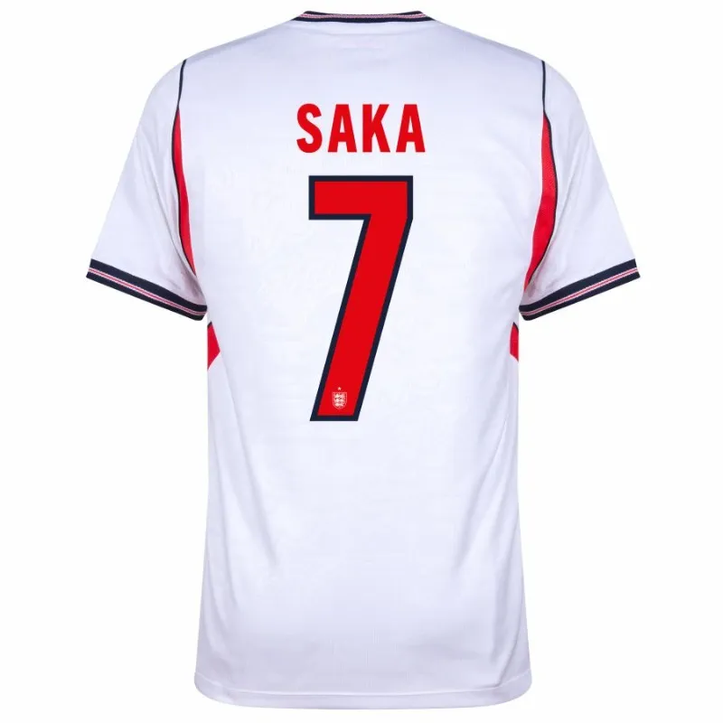 Inglaterra SAKA 2026/27 Camiseta Local Blanco
