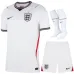 Inghilterra 2026/27 Maglia Casa Bambino Bianco