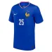 Cherki Francia 2024/25 Camiseta Niño Local Versión Aficionado Azul