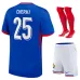 Cherki Francia 2024/25 Kit Niño Local Versión Aficionado Azul