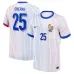 Cherki Francia 2024/25 Camiseta Niño Visitante Versión Aficionado Azul