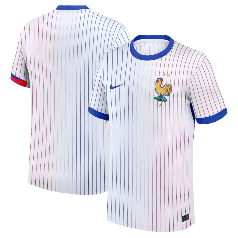 Auswärts-Trikot der französischen Nationalmannschaft 2024/25 - Weiß