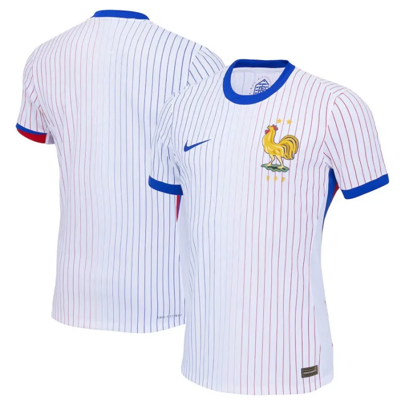 Heimtrikot der französischen Nationalmannschaft 2024/25 - Spieler - Weiß