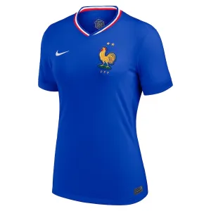 Das blaue Heimtrikot der französischen Frauenmannschaft 2024/25