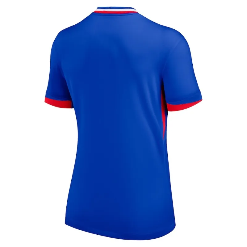 Das blaue Heimtrikot der französischen Frauenmannschaft 2024/25