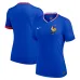 Das blaue Heimtrikot der französischen Frauenmannschaft 2024/25