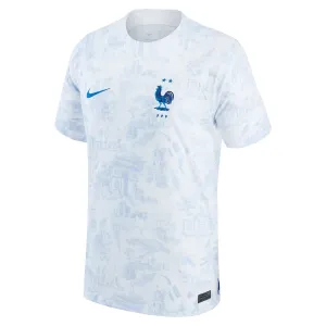 Le maillot d'extérieur de l'équipe de France pour la Coupe du Monde 2022 - Blanc