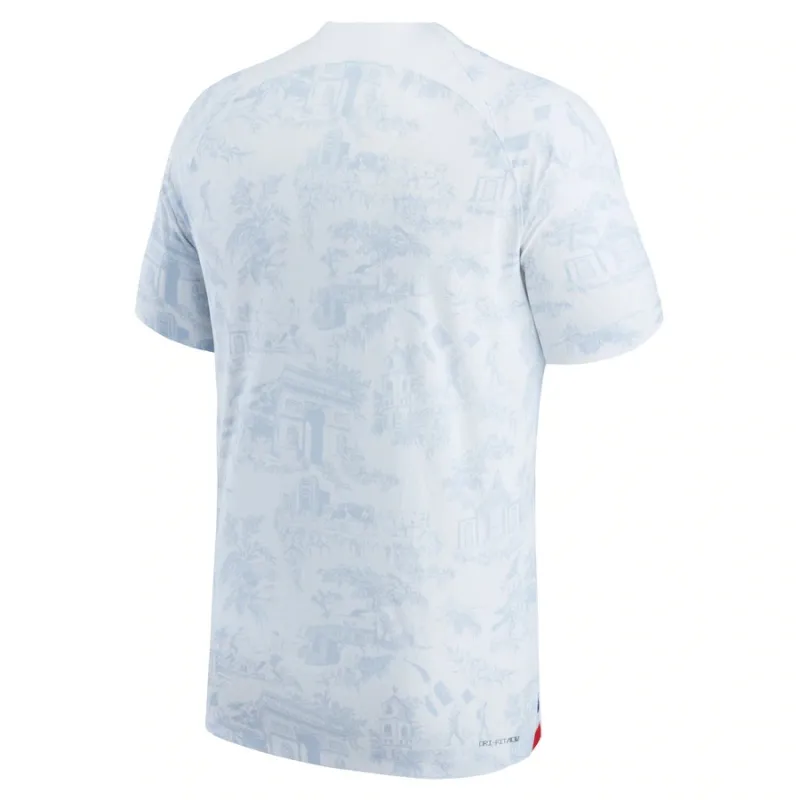 Le maillot d'extérieur de l'équipe de France pour la Coupe du Monde 2022 pour les joueurs - Blanc