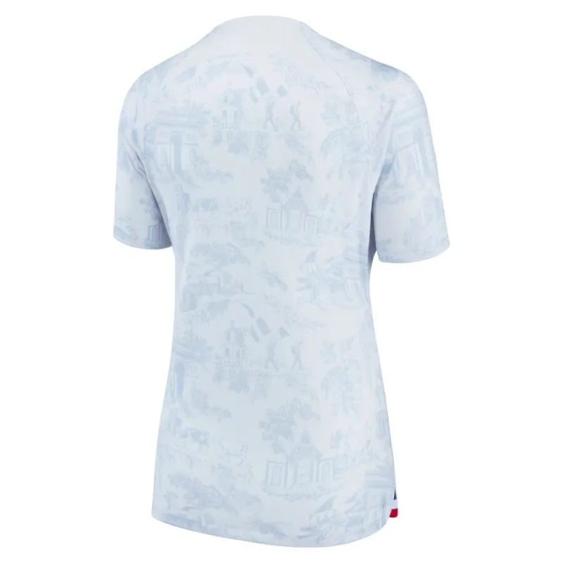 Le maillot d'extérieur de l'équipe de France féminine pour la Coupe du Monde 2022 - Blanc