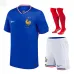 Das Kinder-Kit-Maillot der französischen Nationalmannschaft zu Hause in 2024/25 - Blau