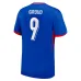 The home jersey of the French national team worn by Olivier Giroud in 2024/25 - Blue.