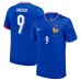The home jersey of the French national team worn by Olivier Giroud in 2024/25 - Blue.