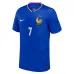 La maglia per bambini di casa della squadra nazionale francese di Griezmann 2024/25 - Blu