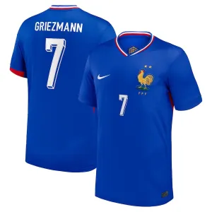 La camiseta infantil local de la selección nacional francesa de Griezmann 2024/25 - Azul