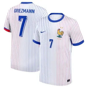 La camiseta visitante infantil de Griezmann en la selección nacional francesa en 2024/25 - Blanca