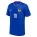 La camiseta infantil local de la selección nacional francesa de Mbappé en 2024/25 - Azul