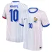 La camiseta visitante infantil de Mbappé en la selección nacional francesa en 2024/25 - Blanca