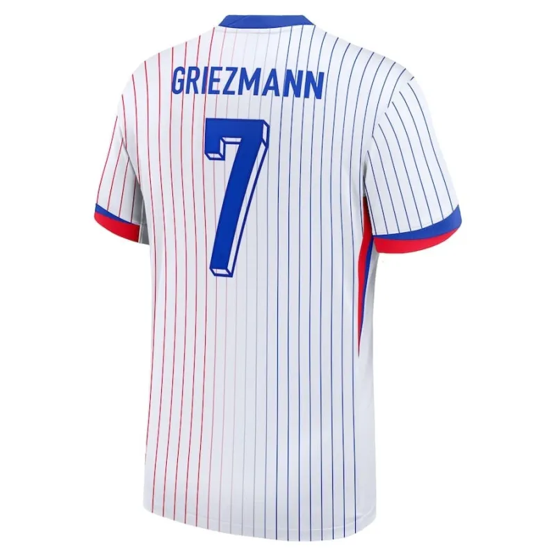 El kit infantil visitante de la selección nacional francesa de Griezmann en 2024/25 - Blanco