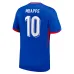 La camiseta del kit infantil local de la selección nacional francesa de Mbappé en 2024/25 - Azul