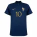 La camiseta local de la selección nacional francesa de Kylian Mbappé para la Copa del Mundo 2022 - Azul