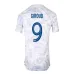 Il set di maglia infantile di trasferta della squadra nazionale francese di Olivier Giroud per la Coppa del mondo 2022 - Bianca