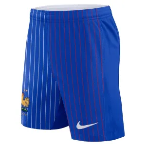 Die Auswärtsshorts der französischen Nationalmannschaft 2024/25 - Blau