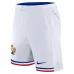 Los pantalones cortos de campo de la selección nacional francesa en 2024/25 - Blanco