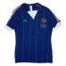Das retro Heimtrikot der französischen Nationalmannschaft im Jahr 1982 - Blau